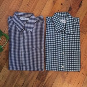 2 Long-Sleeve button down Shirts